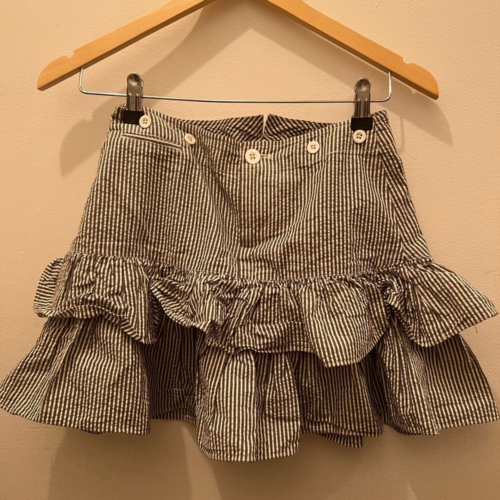 Ralph Lauren Rugby Stripe Mini Skirt.